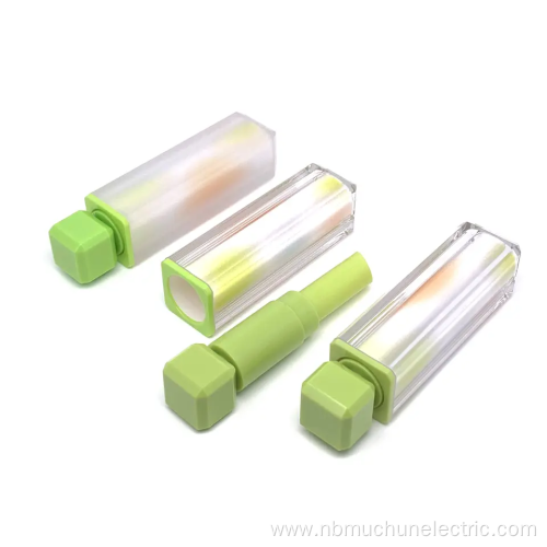 New transparent lipstick tube packaging